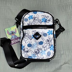Disney Stitch Crossbody Bag - Blue and Black